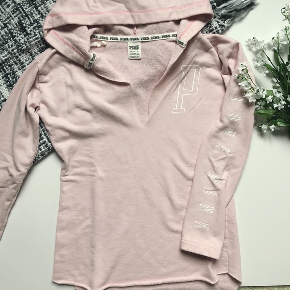 PINK Love Pink Pullover Hoodie - Picture 2 of 7